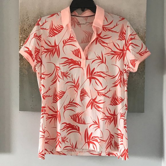 Under Armour Fitted Palm 🌴 Print T-Shirt (NWT) - Picture 2 of 12